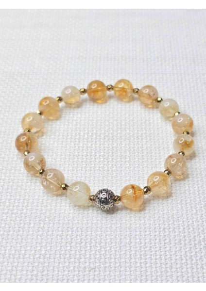 Sitrin Doğal Taş Bileklik fiyatları