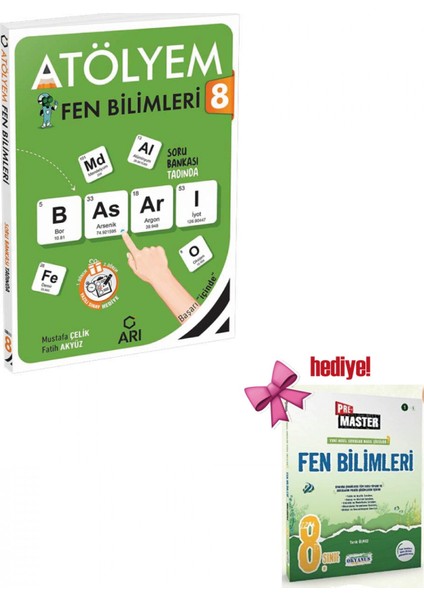 Arı 8. Sınıf Fen Bilimleri Atölyem Fenito Arı Yayınları + Okyanus