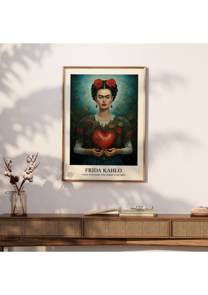 Frida Kahlo Kırık Kalp Posteri, Frida Kahlo Fotoğrafı, Ilham Verici Sanat, Frida Baskıları, Frida Kahlo modelleri