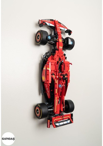 Technic Yapım Oyuncakları 42207 Ferrari Sf-24 F1 - Model Araba Uyumlu Duvar Sergi Stant modelleri