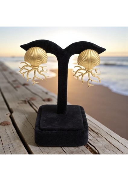 Vividcharm Çelik Istiridye Küpe