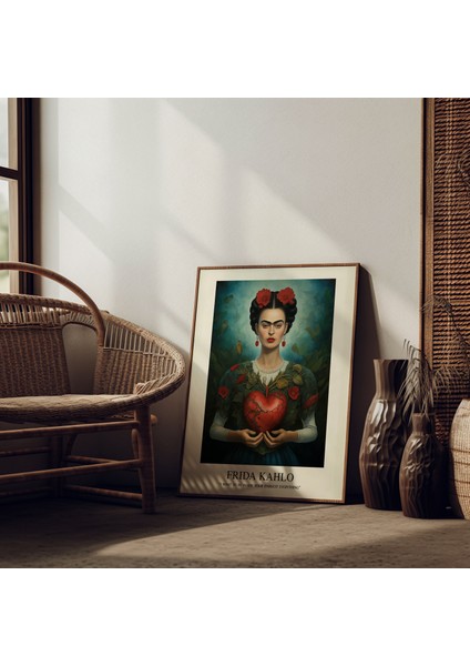 Frida Kahlo Kırık Kalp Posteri, Frida Kahlo Fotoğrafı, Ilham Verici Sanat, Frida Baskıları, Frida Kahlo fırsatları