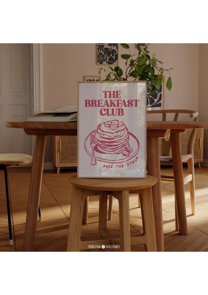 Kahvaltı Kulübü, Eklektik Yemek Odası Duvar Sanatı