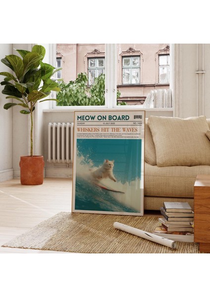 Sörf Yapan Kedi Gazetesi: Sahil Duvar Sanatı ( & )