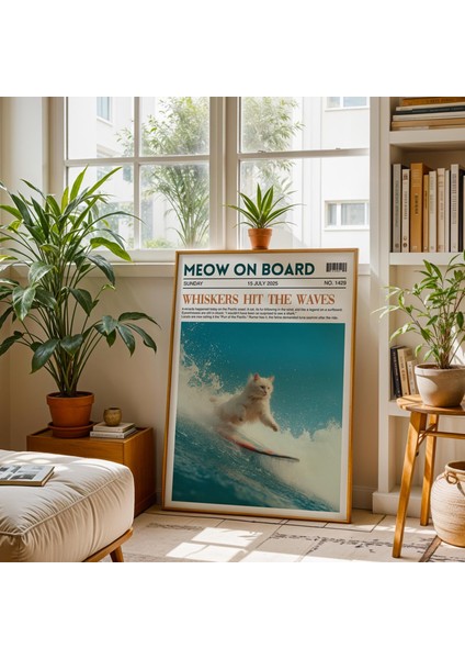 Sörf Yapan Kedi Gazetesi: Sahil Duvar Sanatı ( & ) fiyatları