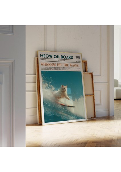 Sörf Yapan Kedi Gazetesi: Sahil Duvar Sanatı ( & ) modelleri