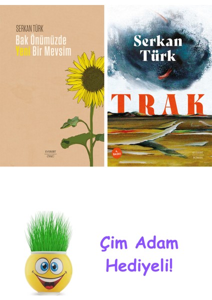Serkan Türk 2 Kitap Seti + Çim Adam Hediye