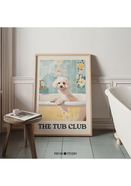 Tub Club Kaniş Banyo Duvar Sanatı