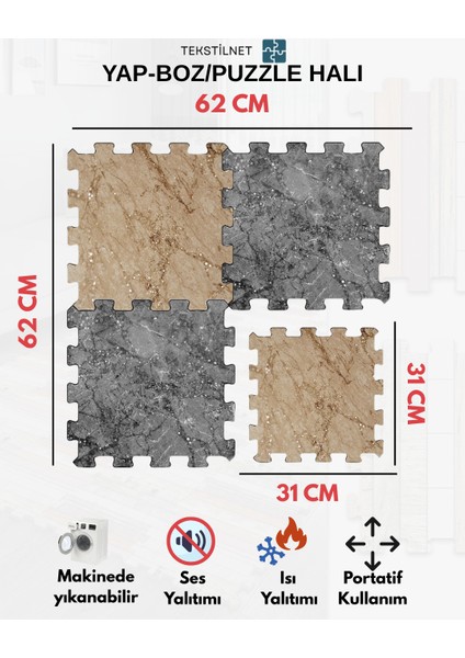 Baskılı Halı,sıcak Renkli Halı Puzzle Halı,japon Halısı Modelleri Yapboz Halı
