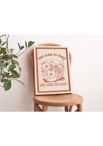 Retro Meyve Poster, Yanık Turuncu Duvar Dekoru, Mutfak Duvar Sanatı, Orta Yüzyıl Poster fiyatları