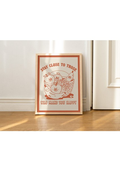 Retro Meyve Poster, Yanık Turuncu Duvar Dekoru, Mutfak Duvar Sanatı, Orta Yüzyıl Poster modelleri