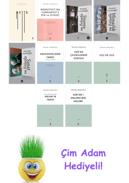 Dücane Cündioğlu 10 Kitap Seti + Çim Adam Hediye