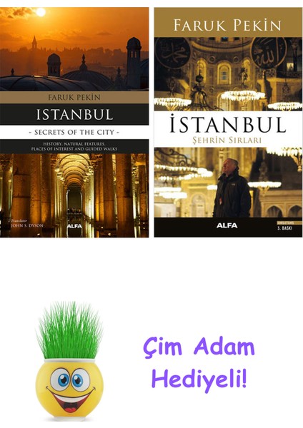 Faruk Pekin 2 Kitap Seti + Çim Adam Hediye