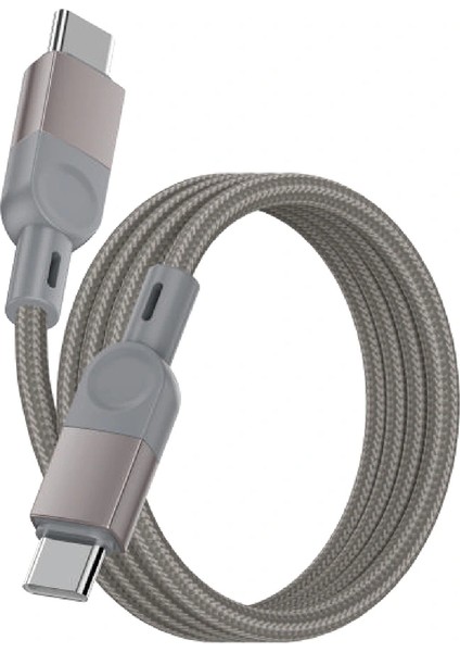 iPad iPhone Android Type-C To Type-C Pd 100W Örgü Tasarımlı Hızlı Şarj Özellikli Data ve Şarj Kablosu 1m fiyatları