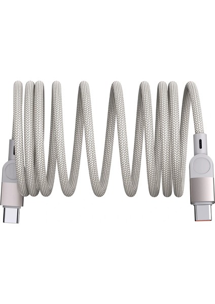 iPad iPhone Android Type-C To Type-C Pd 100W Örgü Tasarımlı Hızlı Şarj Özellikli Data ve Şarj Kablosu 1m indirimleri