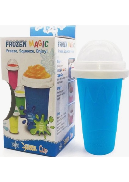 Frozen Magıc Smootie Buzlu Içecek Yapma Bardağı