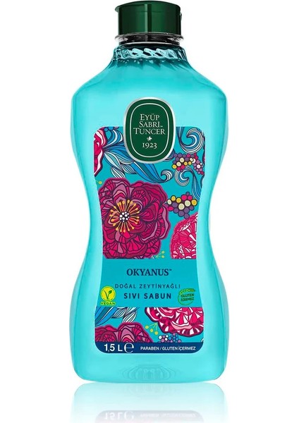 okyanus Doğal Zeytinyağlı Sıvı Sabun 1.5 Lt