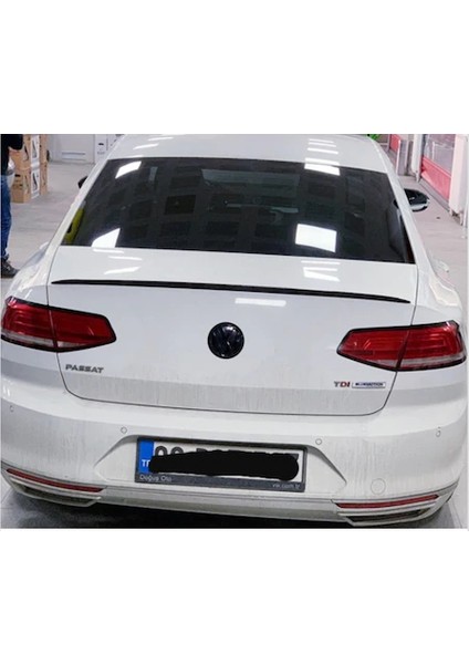 Volkswagen Passat B7 / B8 / 8.5 Bagaj Üstü Spoiler Piano Black