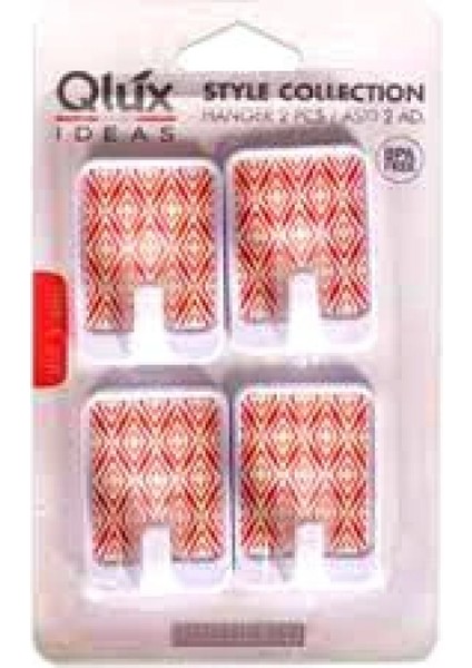 4 Parça Büyük Kare Yapışkan Askı (4887)