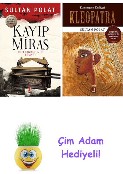 Sultan Polat 2 Kitap Seti + Çim Adam Hediye