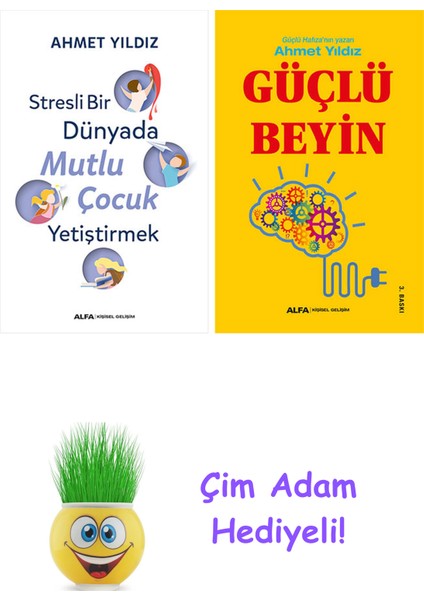 Ahmet Yıldız 2 Kitap Seti + Çim Adam Hediye