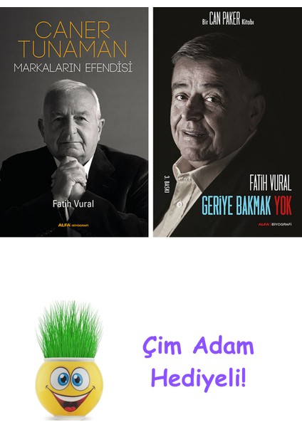 Fatih Vural 2 Kitap Seti + Çim Adam Hediye