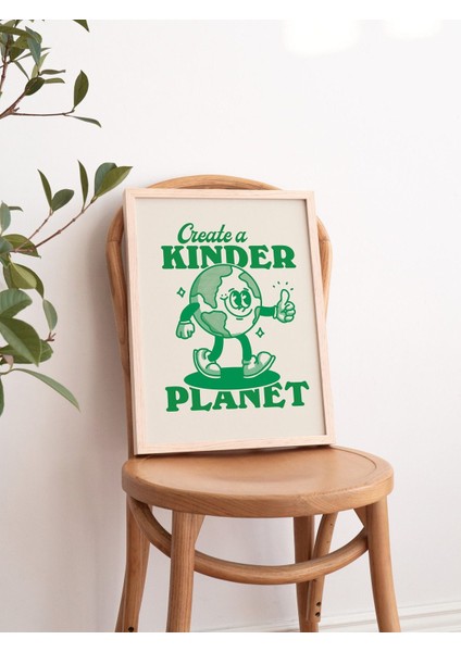 Retro Alıntı Sanat Baskısı, Dünya Gezegeni Illüstrasyonu, Trend 70'ler Poster Baskısı, A3 A4 A2 Duvar Dekoru fiyatları