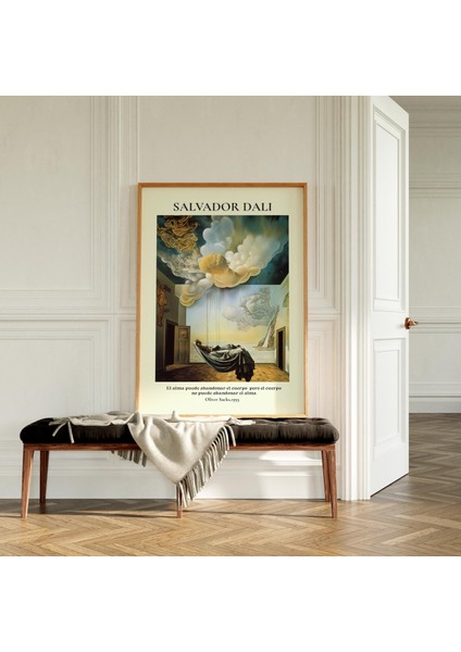 Gerçeküstü Salvador Dali Esintili Sanat, Astral Projeksiyon Duvar Sanatı