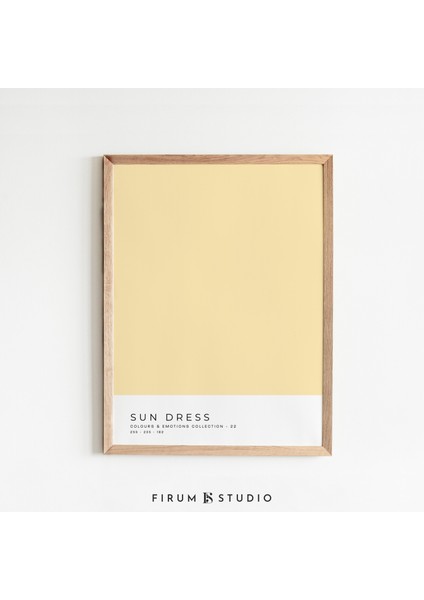 Renk Blok Sanatı, Yurt Odası Duvar Dekoru, Yaz Duvar Sanatı, Pastel Sarı Dekor, Danimarka Pasteli fiyatları