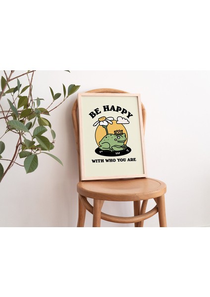 Kraliyet Kurbağası, Olumlu Söz Posteri, Ruh Sağlığı Duvar Dekoru fiyatları