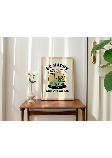 Kraliyet Kurbağası, Olumlu Söz Posteri, Ruh Sağlığı Duvar Dekoru modelleri