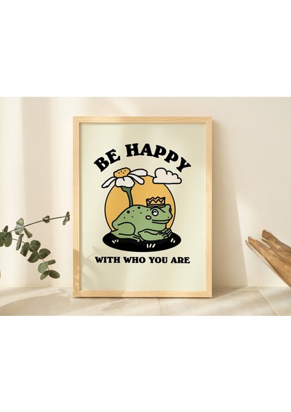 Kraliyet Kurbağası, Olumlu Söz Posteri, Ruh Sağlığı Duvar Dekoru indirimleri