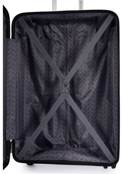 Benetton 2'li Set Büyük ve Kabin Boy %100 Polipropilen Valiz Siyah 14BNT8002 indirimleri