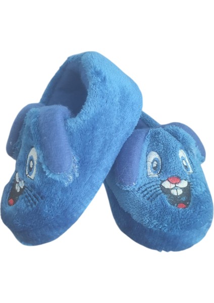 Tavşan Desenli Peluş Bebek Pandufu – Kaymaz Taban, Sıcak Tutan Ev Ayakkabısı modelleri