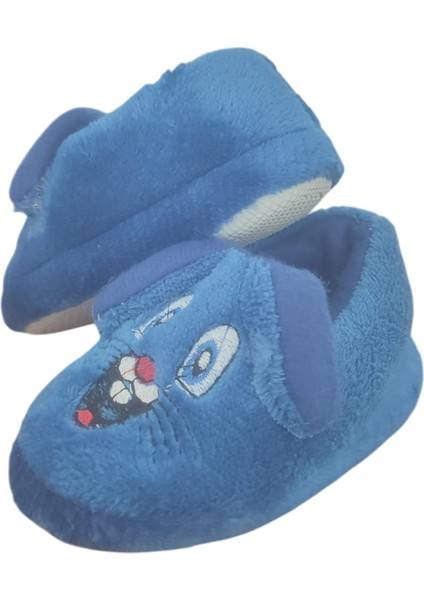 Tavşan Desenli Peluş Bebek Pandufu – Kaymaz Taban, Sıcak Tutan Ev Ayakkabısı fırsatları
