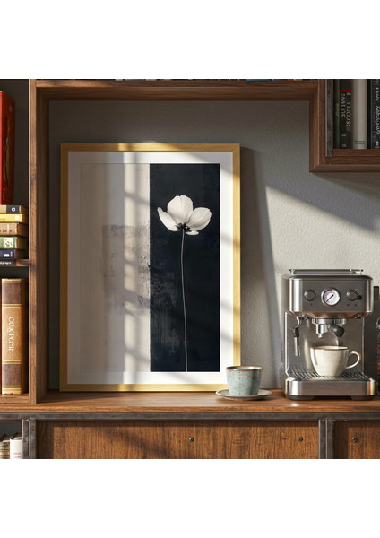 Minimalist Botanik Soyut Oturma Odası Duvar Sanatı, Nötr Modern Duvar Sanatı indirimleri