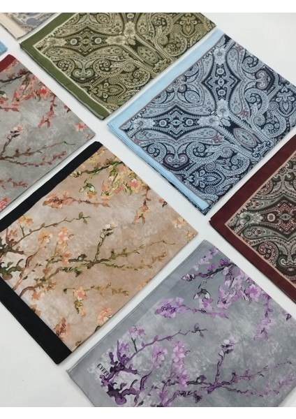Eyfel Pamuklu Soft Özel Seri Şal (Etnik & Çiçekli Desen, Orjinal, Tesettür Giyim, Yeni Koleksiyon) fırsatları