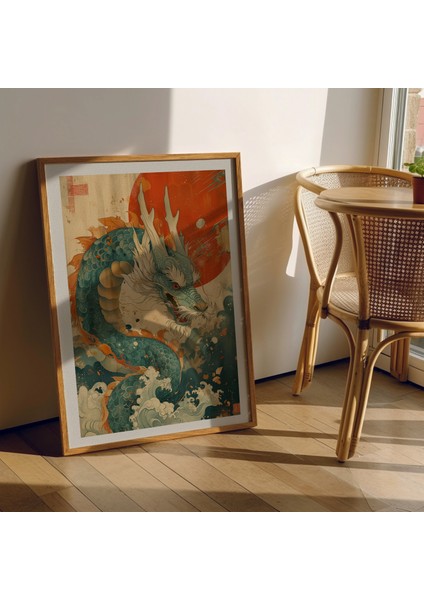 Japon Sanatı, Ejderha Resmi, Japon Duvar Sanatı fiyatları