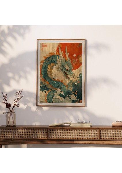 Japon Sanatı, Ejderha Resmi, Japon Duvar Sanatı modelleri