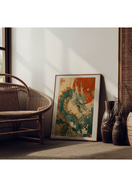 Japon Sanatı, Ejderha Resmi, Japon Duvar Sanatı indirimleri