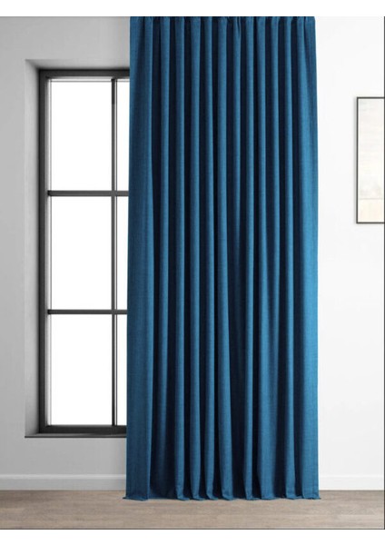 Turkuaz - Blackout Fon Perde - Pilesiz Düz Dikim - TURK1616