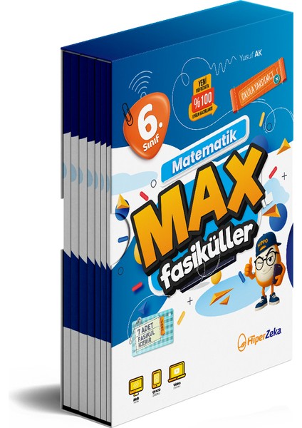 2026 6. Sınıf Matematik Max Fasiküller | Yusuf Ak
