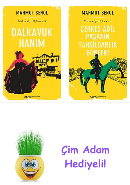 Mahmut Şenol 2 Kitap Seti + Çim Adam Hediye
