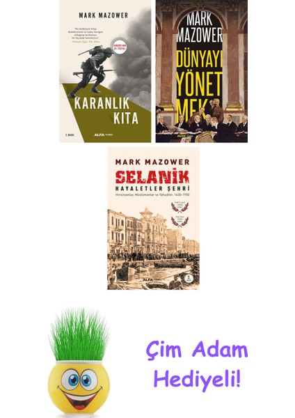 Mark Mazower 3 Kitap Seti + Çim Adam Hediye