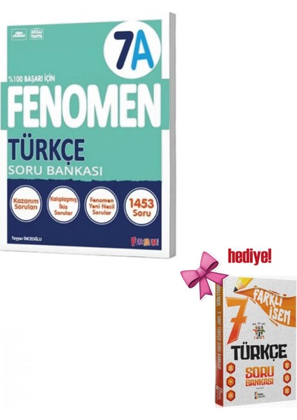 Fenomen 7. Sınıf Türkçe Fenomen A Soru Bankası + Isem Türkçe Soru