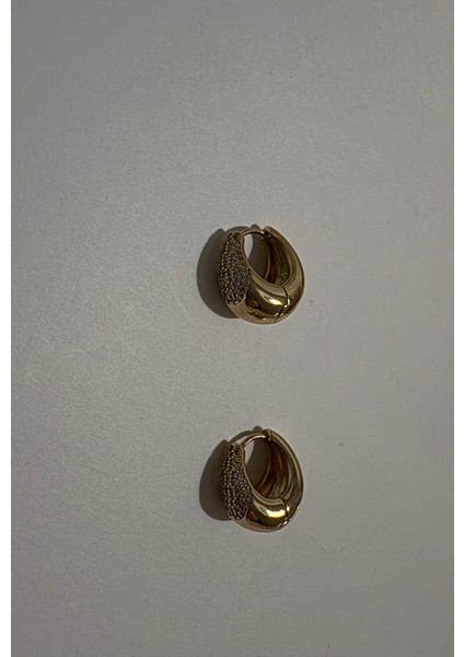 Xuping Damla Model Zirkon Taşlı Gold Küpe indirimleri