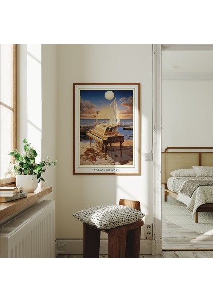 Salvador Dali Gerçeküstü Piyano Posteri modelleri