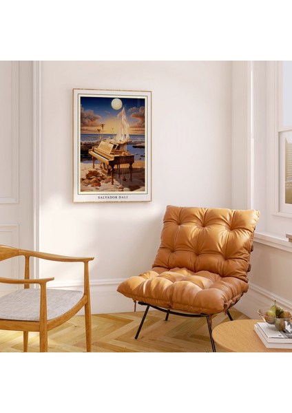 Salvador Dali Gerçeküstü Piyano Posteri fırsatları