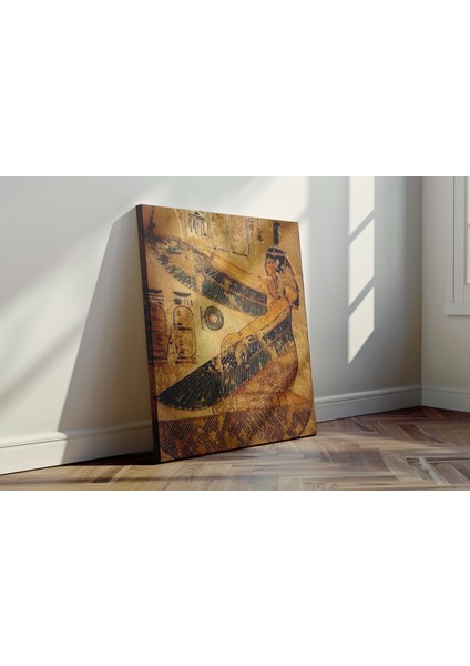 Isis'in Kanatları - Kanvas Tablo - Antik Mısır Mitoloji Duvar Dekoru fiyatları