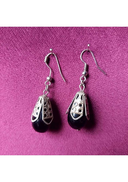 Oltu Taşlı Telkari Küpe fiyatları